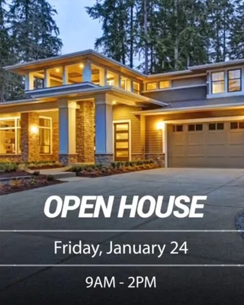 Just Listed - Open House Portrait