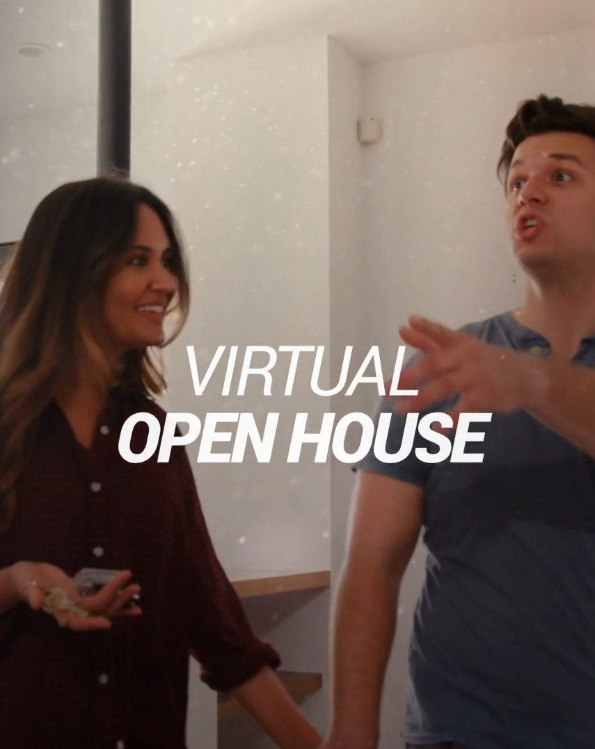 Just Listed - Virtual Open House Hype