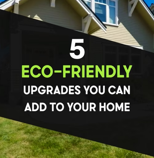 5 ECO-Friendly Upgrades