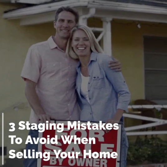 3 Staging Mistakes