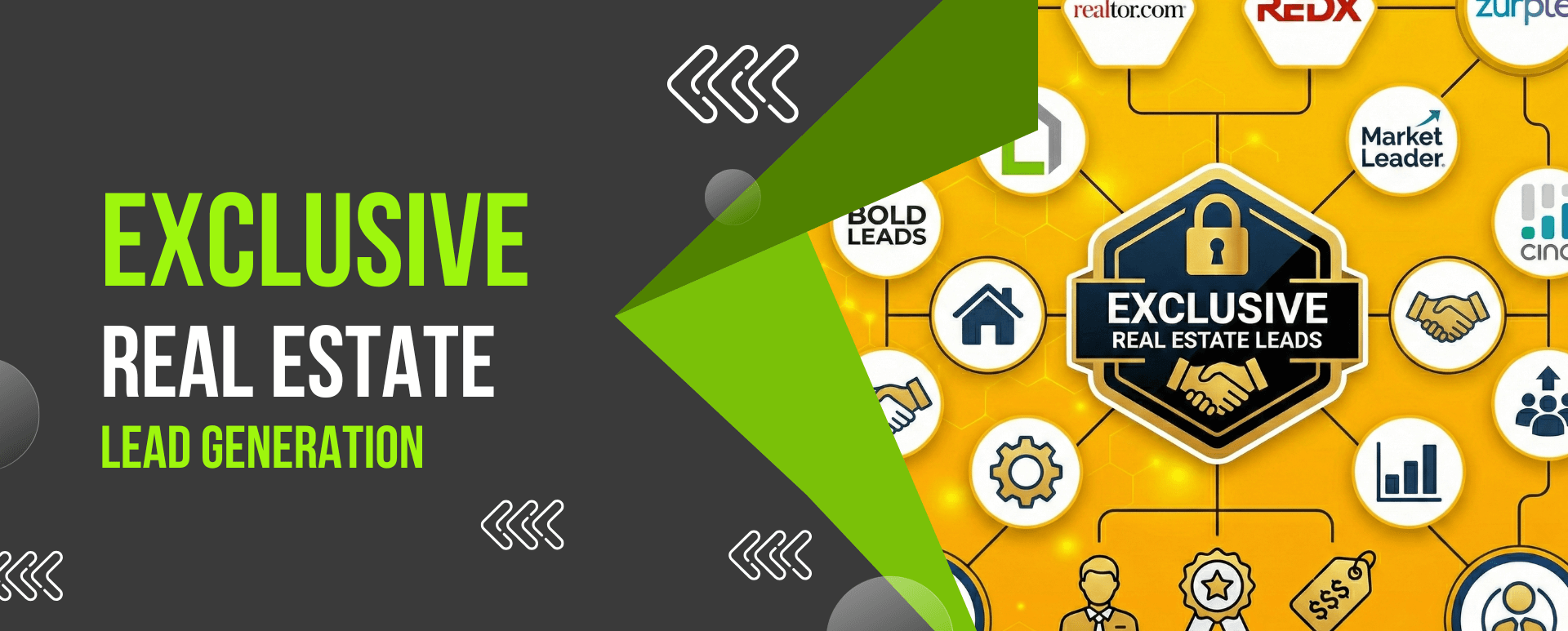 Which companies offer exclusive real estate leads in 2026?