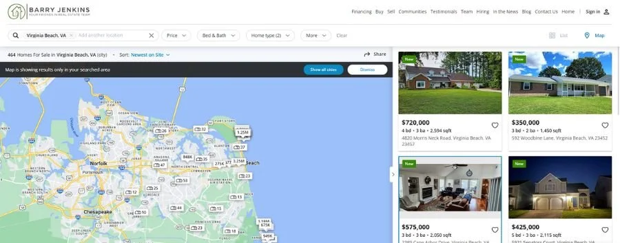 idx websites